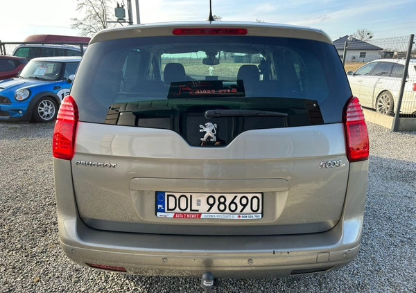 Peugeot 5008 cena 20400 przebieg: 349000, rok produkcji 2009 z Malbork małe 232